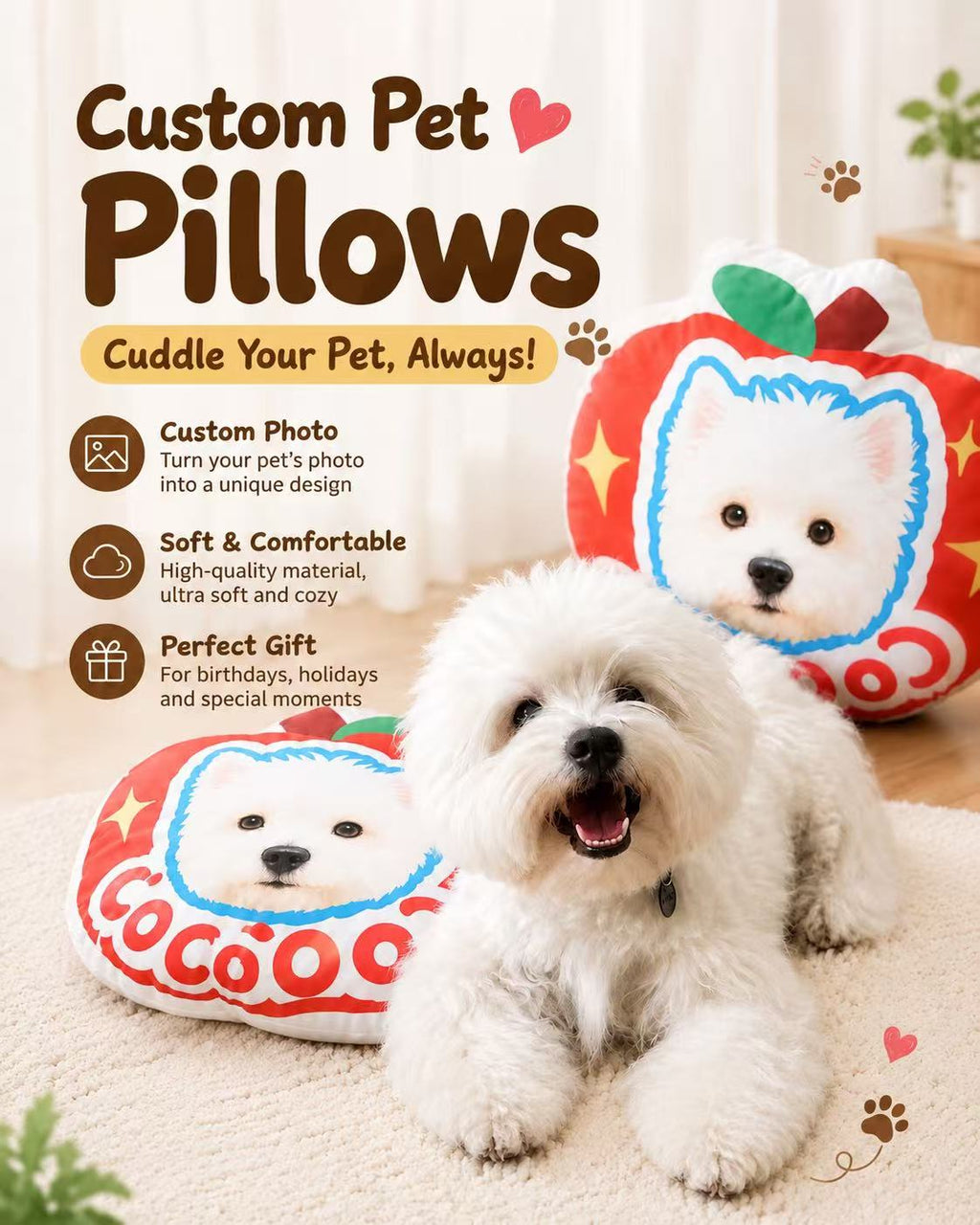 Custom Pet Pillow