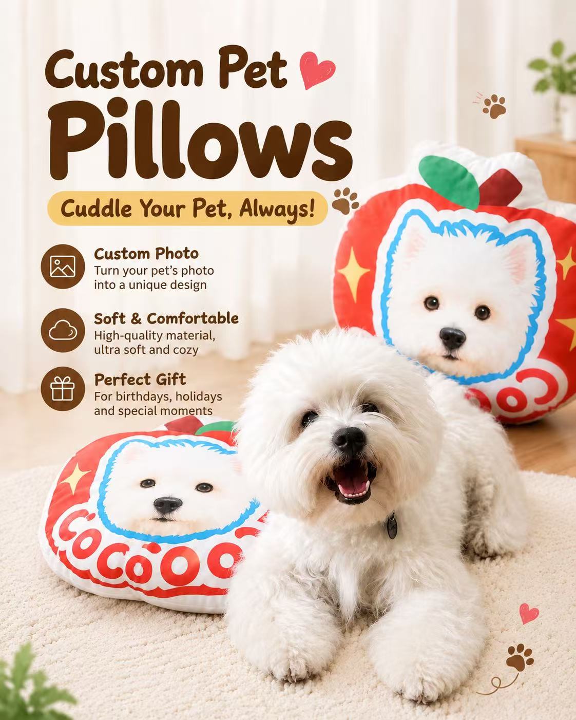 Custom Pet Pillow